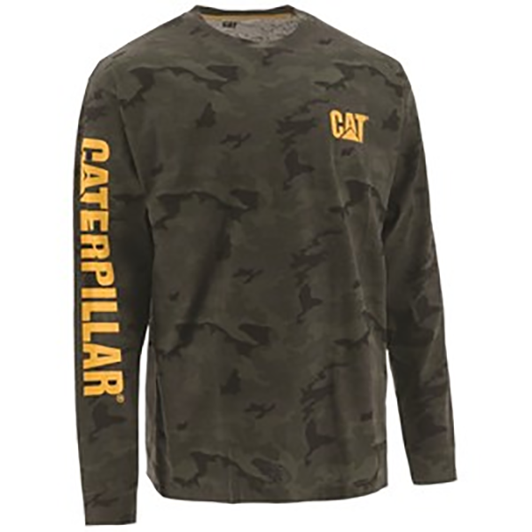 1510034 Trademark Banner L/S Tee Camo