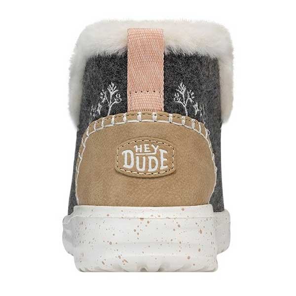 40208 Denny Wool Faux Shearling Boots