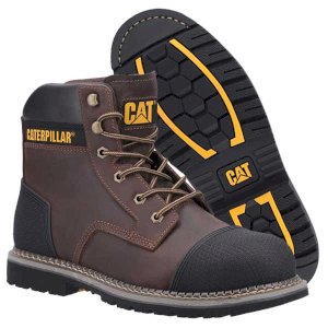 Cat Powerplant S3 Safety Boot With Scuff Cap