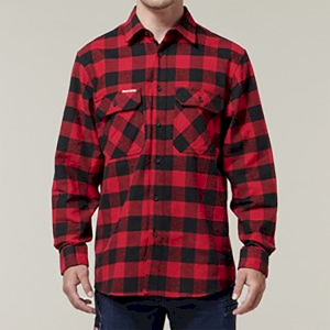 Check Flannel Long Sleeve Shirt