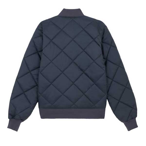 Diamond Quilted Nylon Jacket