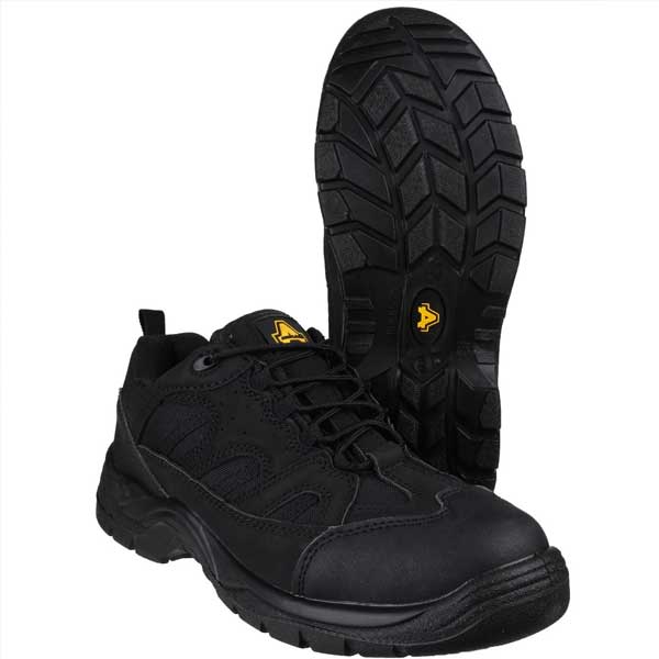 FS214 Black Vegan Safety Shoe