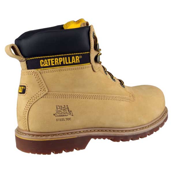 Goodyear Welted Safety Cat S3 Holton Toe Protection Shoes (Honey)