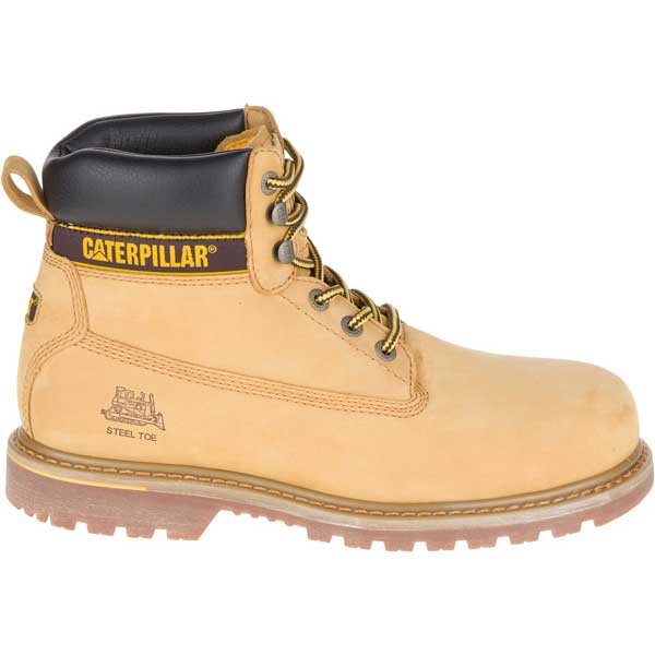 Goodyear Welted Safety Cat S3 Holton Toe Protection Shoes (Honey)