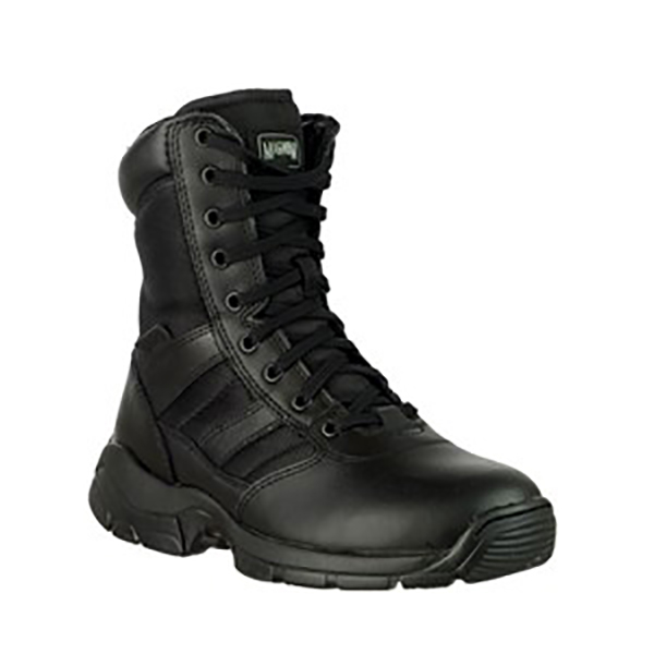 Magnum M800339 Men's Panther 8 Side Zip Black Non-Safety Boots