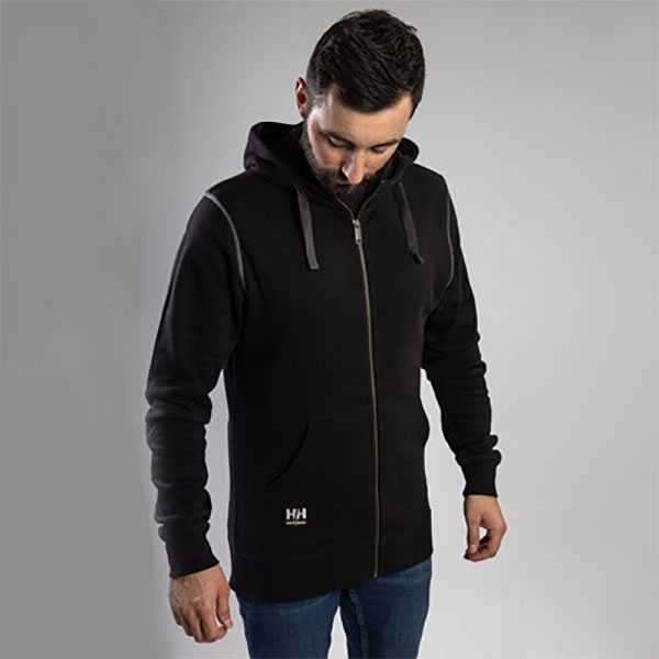 Oxford Zip Hoodie