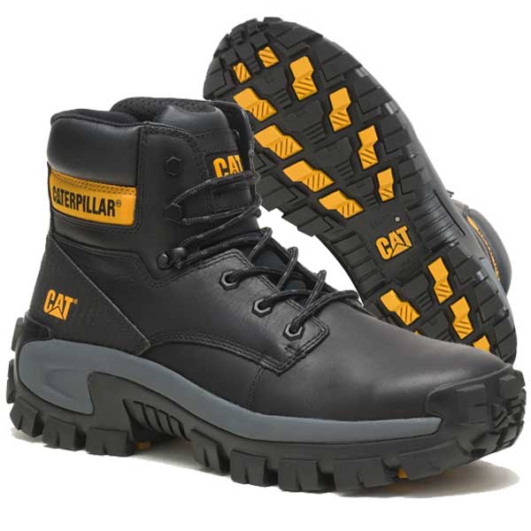 Slip resistant Cat Invader Hiker Safety Foot Wear (Black)