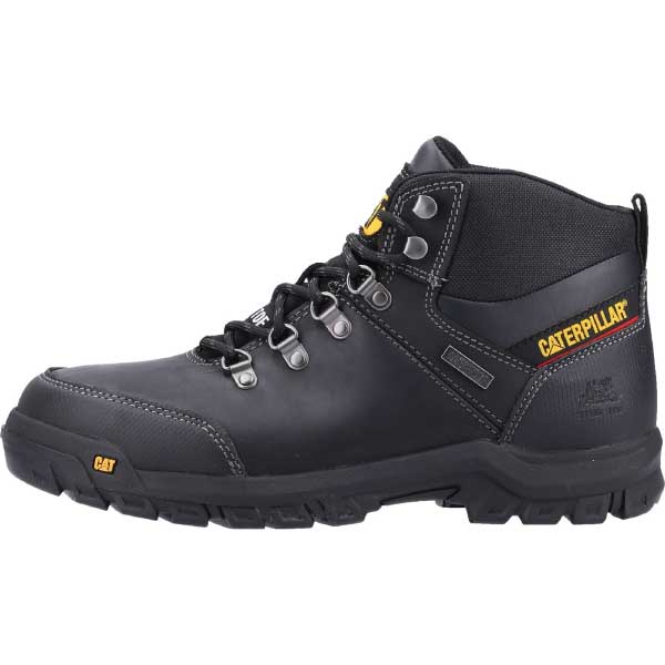 Slip Resistant Caterpiller Framework Hiker Safety Foot Wear (Black)