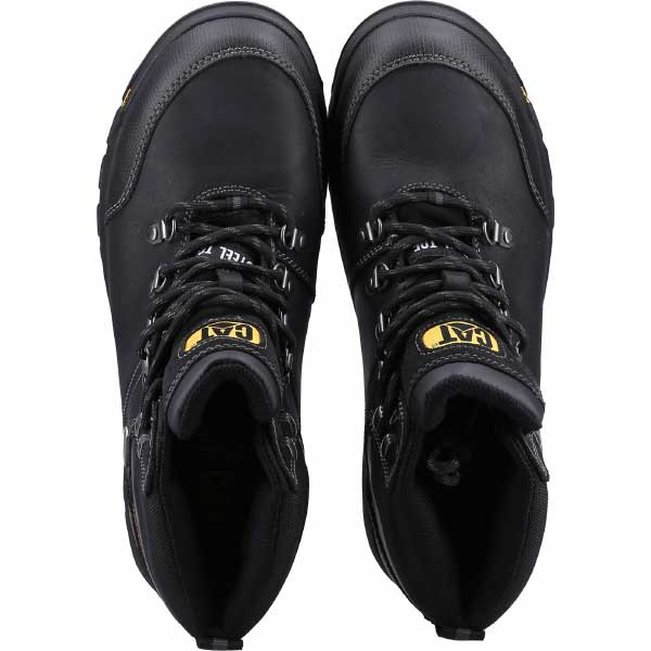 Slip Resistant Caterpiller Framework Hiker Safety Foot Wear (Black)