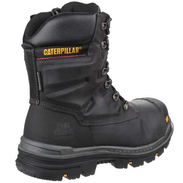 Toe Protection Cat Premier Black Safety Shoes